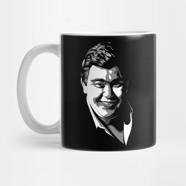 John Candy greyscale by @johnnehill